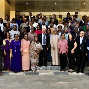 Participants at the Regional Policy Dialogue and launch of Extension Week 2023 in Abuja-Nigeria