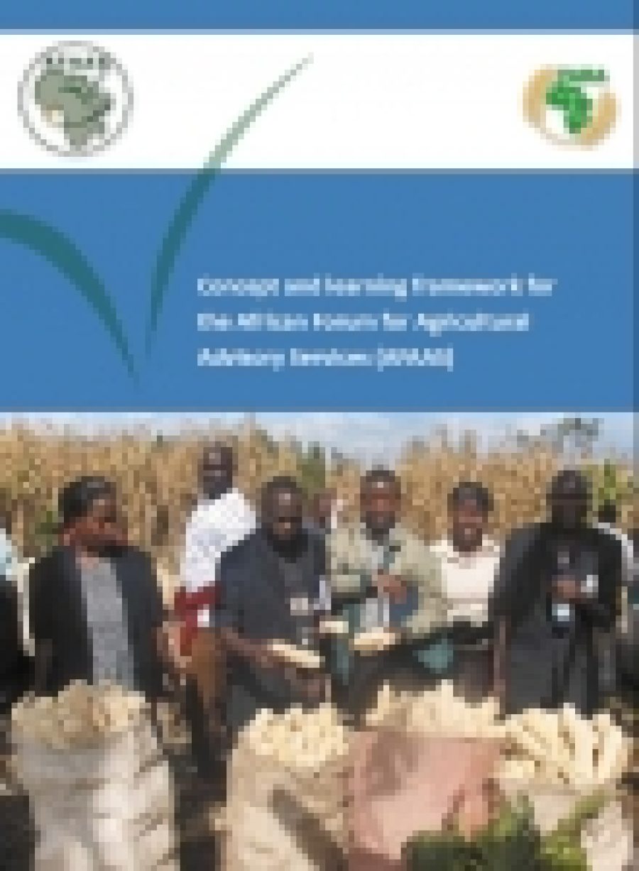 Concept and learning framework for the African Forum for Agricultural Advisory Services (AFAAS)